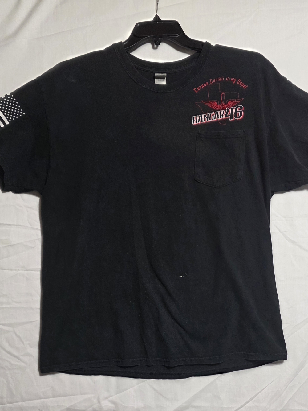 Army Depot Hangar 46 T-Shirt. Size XL.